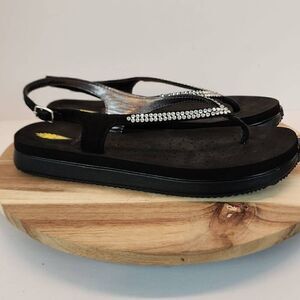 VOLATILE Women's Sol Sandal Size 10 Black